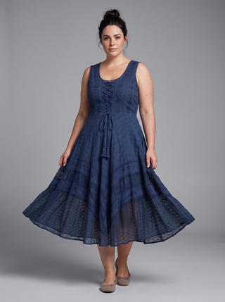 Syangja Rayon Corset Dress