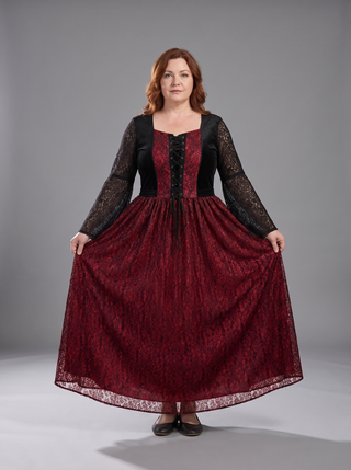 Teku Rayon Corset Renaissance Dress