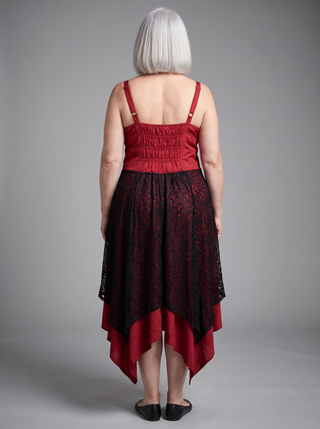 Kupondol Rayon Corset Dress