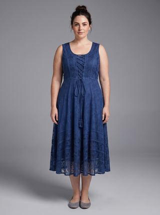 Syangja Rayon Corset Dress