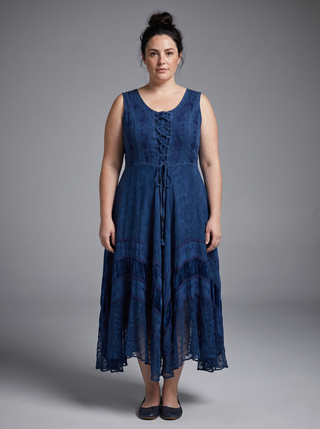 Syangja Rayon Corset Dress