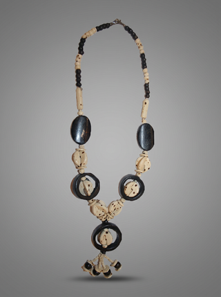 Hongu Vintage Gypsy Bead Choker Necklace