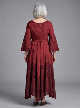 Surkhet Rayon Corset Embroidered Dress