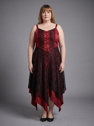 Kupondol Rayon Corset Dress