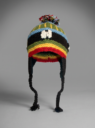 Chhukung Lambswool Fleece-Lined Pom Earflap Hat