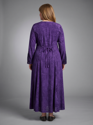 Harisiddhi Rayon Scoop-Neck Corset Gown