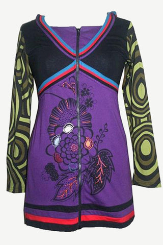 27 RD Soft Knit Printed Junior Misses Tunic Dress - Agan Traders