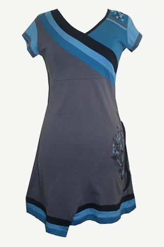 Knit V Neck Junior Size Top Dress - Agan Traders