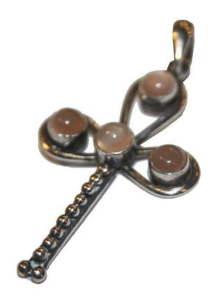 PD-252-1 Sterling Silver Pendant - Agan Traders, Moonstone