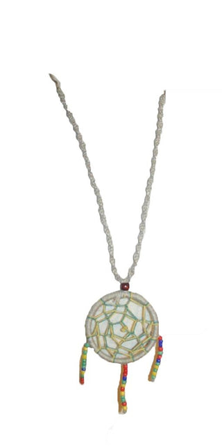 PE-06 Agan Traders Spider Web Beads Hemp Necklace Adjustable Length - Agan Traders