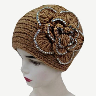 Imja Knit Flower Headband