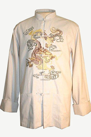 Hilsa Mandarin Linen Tai Chi Jacket