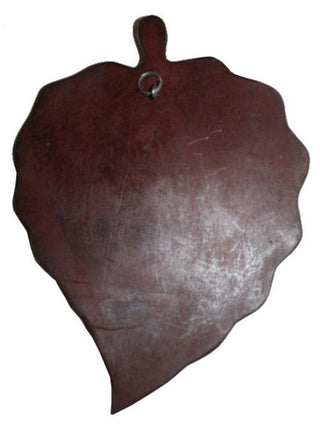 Ganesha Embedded Leaf Wall Hanging - Agan Traders, Rosewood