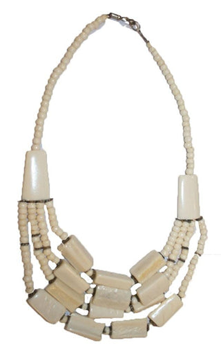 Agan Traders Fashion Jewelry Choker Necklace Trendy Gypsy Vintage Bead Mala For Women ~ India - Agan Traders, NK04 12inch