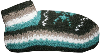 Knit Fleece Lined Winter Socks Booties - Agan Traders
