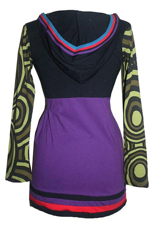 27 RD Soft Knit Printed Junior Misses Tunic Dress - Agan Traders
