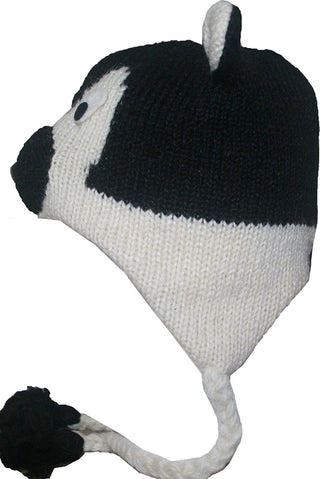 2-Ply Wool Adult Animal Hat - Agan Traders, Siberian Husky