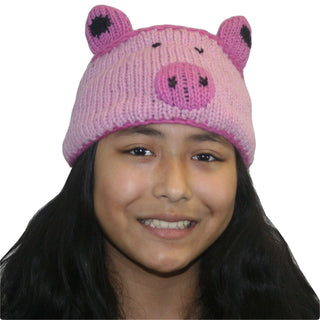 Wool Animal Headband - Agan Traders, Pig