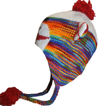 2-Ply Wool Adult Animal Hat - Agan Traders, Sock Monkey
