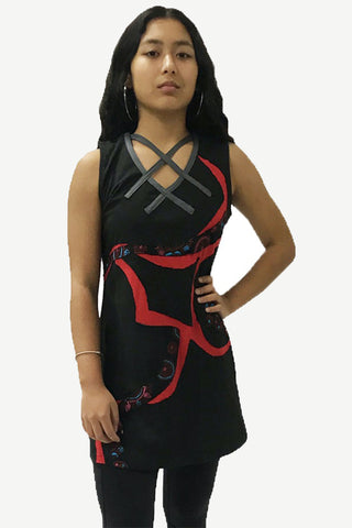 Fikkal Junior Gypsy Knit Cotton Top Dress