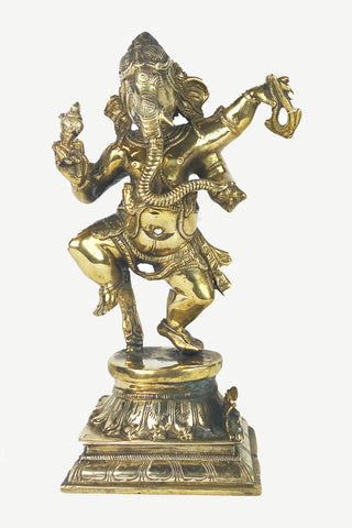 Changunarayan Dancing Ganesha Statue