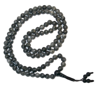 Agan Traders Original Tibetan Buddhist 108 Beads Prayer Meditation Mala - Agan Traders, Labrodite