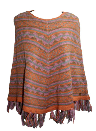 100 PN Himalayan Soft Lambs Wool Hand Knitted Poncho - Agan Traders, PN 100 2