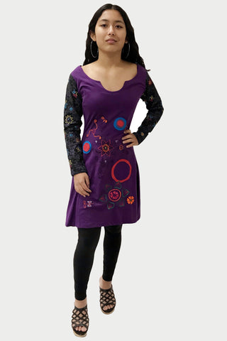Bhujung Junior Asymmetrical Knit Cotton Dress