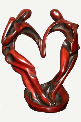 Bhedetar Resin Handcrafted Holding Hands Figurine