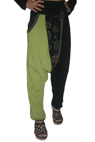 Pisang Junior Hippie Knit Cotton Harem Pants