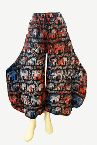 Monjo Printed Rayon Palazzo Pants