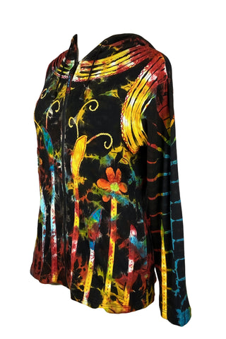 Braga Rainbow Rib Cotton Hoodie