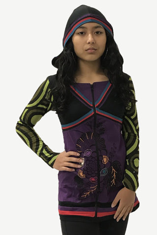 Ngawal Junior Rib Knit Cotton Tunic Dress